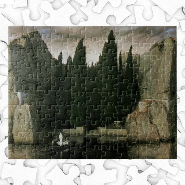Isle of the Dead by Arnold Bocklin, Symbolism Art Jigsaw Puzzle (Creator Uploaded)