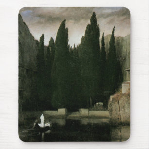 Isle of the Dead by Arnold Bocklin, Symbolism Art Mouse Pad