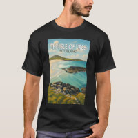 Isle of Tiree Scotland Illustration Travel Art
