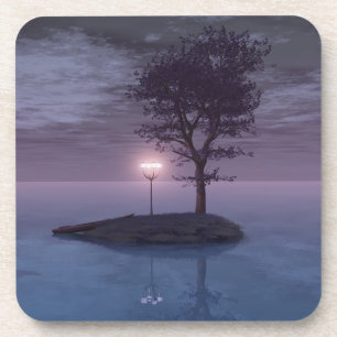 Isle of Wanderers Cork Coaster