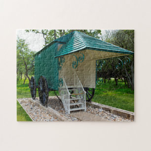 Isle of wight Bathing Hut Jigsaw Puzzle