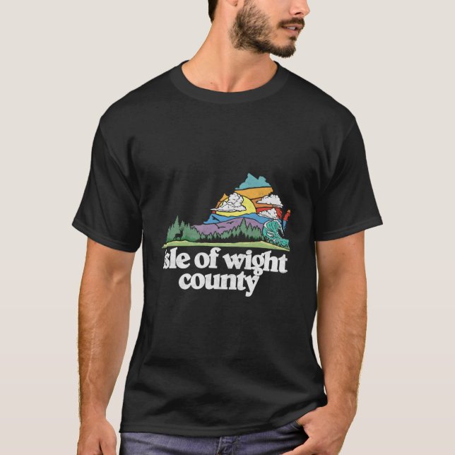 Isle Of Wight County Virginia Outdoors Nature Love T-Shirt (Front)