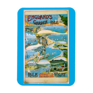Isle of Wight, England, Garden Isle, Travel Magnet