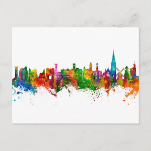 Isle of Wight England Skyline Postcard