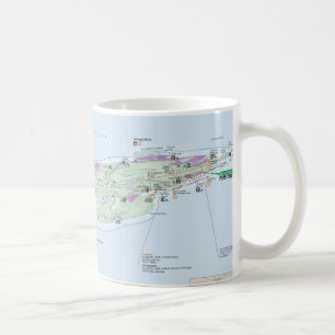 Isle Royale (Michigan) map mug