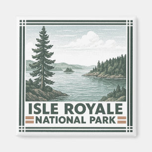 Isle Royale National Park Magnet