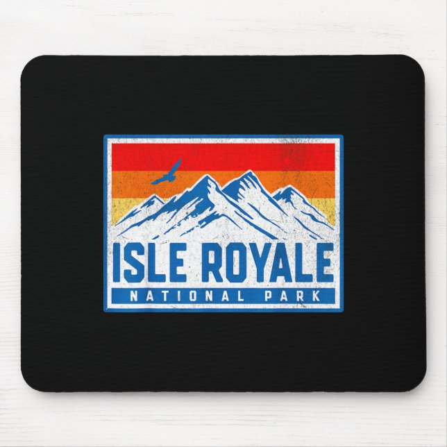 Isle royale national park  mouse pad (Front)
