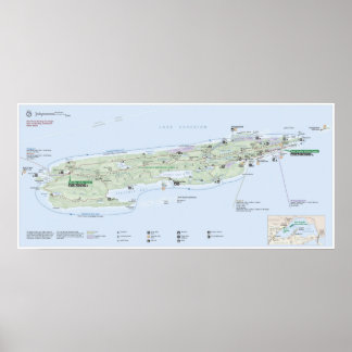 Isle Royale National Park Poster