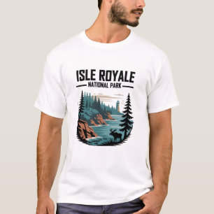 Isle Royale National Park Scenic Wilderness T-Shirt