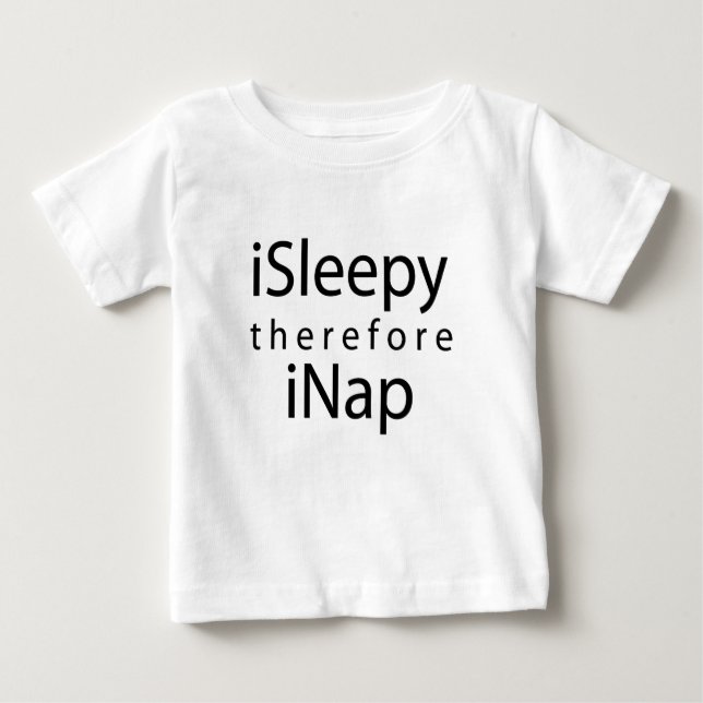 iSleepy-iNap infant tee (Front)