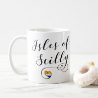 Isles of Scilly Flag Heart