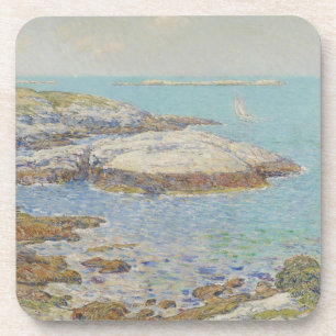 Isles of Shoals, 1899 (oil on canvas) Coaster