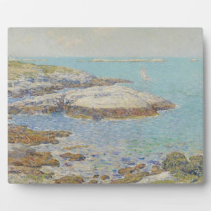 Isles of Shoals, 1899 (oil on canvas) Plaque