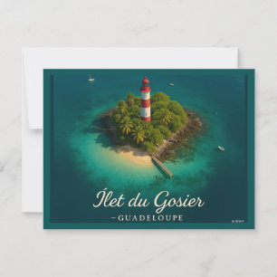 Islet of Gosier Guadeloupe Postcard