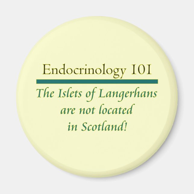 Islets of Langerhans Magnet (Front)