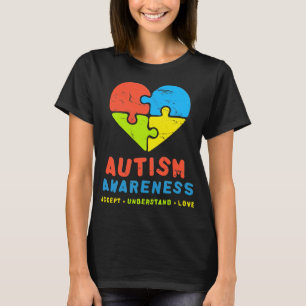 Ism Awareness Accept Understand Love 60 T-Shirt