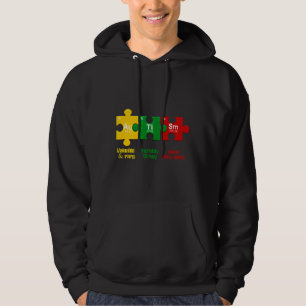 Ism Puzzle Chemistry Time Table Elements Autism Aw Hoodie