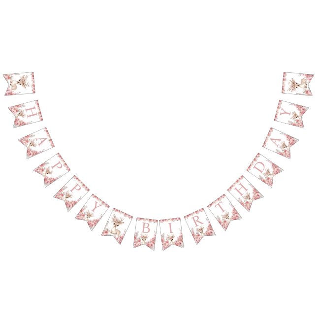 Isn’t She One Deerful Birthday Bunting (All)