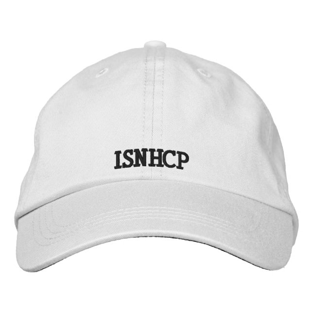 ISNHCP Adjustable Hat (Front)