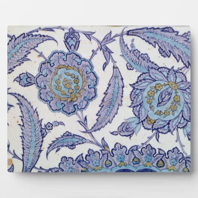 Isnik earthenware tile, c.1520-50 plaque (Front)