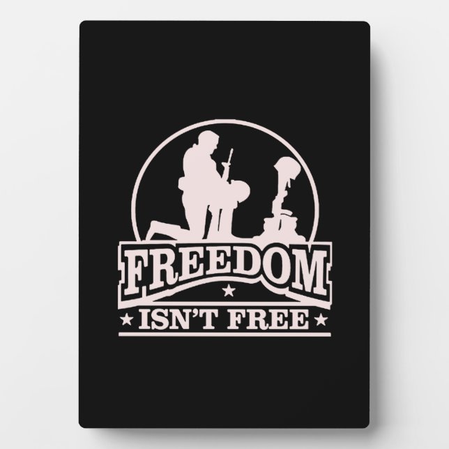 Isn't Free Memorial Day Plaque (Front)