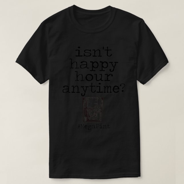 Isnt Happy Hour Anytime Pullover  (Design Front)