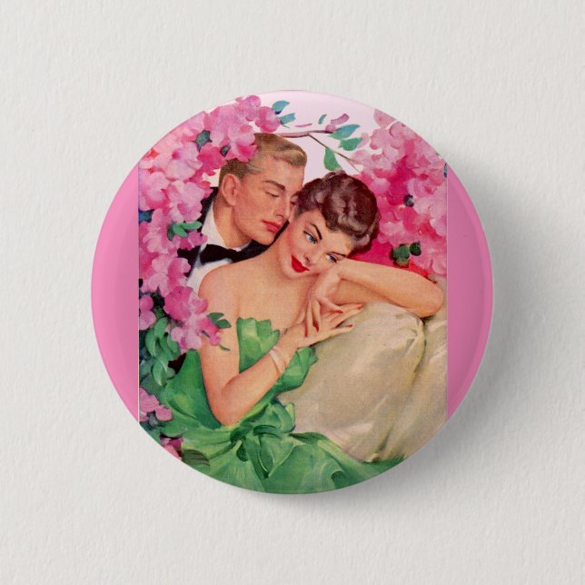 Isn't It Romantic 6 Cm Round Badge (Front)