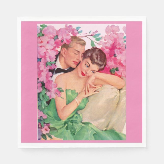 Isn't It Romantic Napkin (Front)