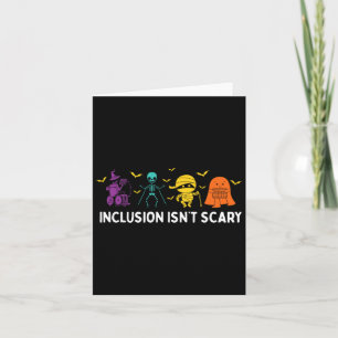 Isn't Scary Cute Boo Lovely Ghost Halloween Card