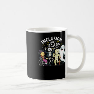 Isn't Scary Teacher Skeleton Ghost Cute Halloween Coffee Mug