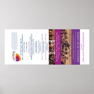 ISO at Carnegie Hall Poster