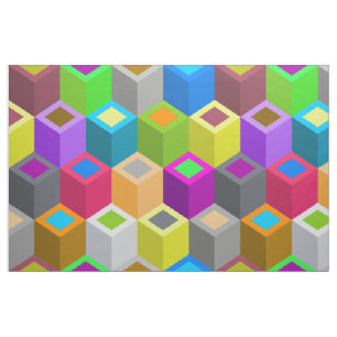 Iso City Blocks Fabric