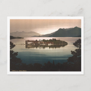 Isola Bella by Moonlight, Lake Maggiore, Italy Postcard
