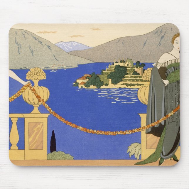 Isola Bella, evening dresses designed by Redfern, Mouse Pad (Front)