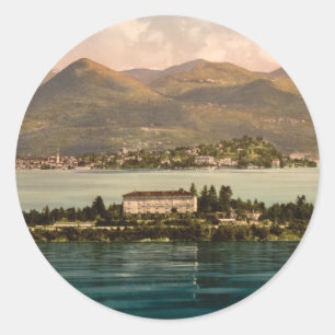 Isola Madre I, Lake Maggiore, Piedmont, Italy Classic Round Sticker