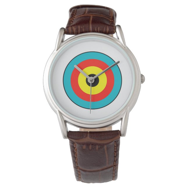 Isolated Archery Target Watch (Front)