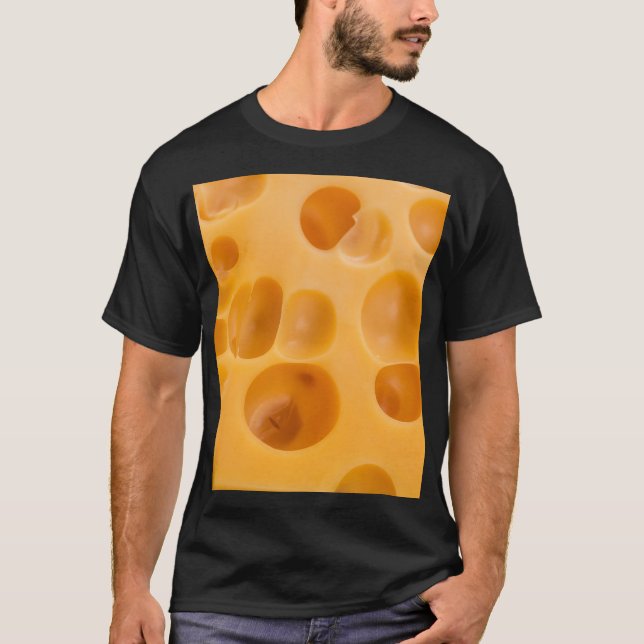 Isolated cheese piece, lovely design T-Shirt (Front)