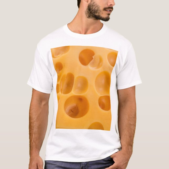 Isolated cheese piece, lovely design T-Shirt (Front)