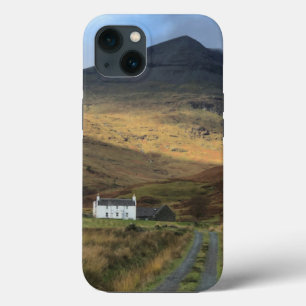 Isolated Farmhouse on the Isle of Mull, Scotland iPhone 13 Case