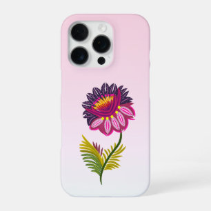 Isolated flower iPhone 16 pro case