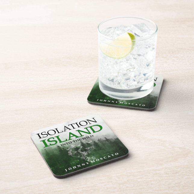 Isolation Island Book Cover Coaster (Right Side)