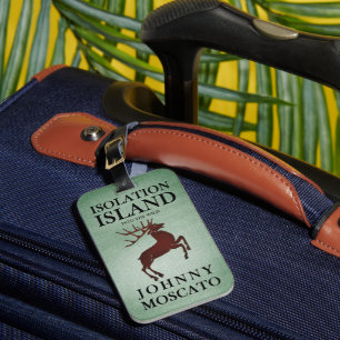 Isolation Island Clue Luggage Tag