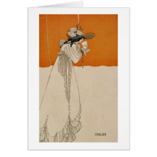 Isolde, illustration from 'The Studio', 1895 (lith