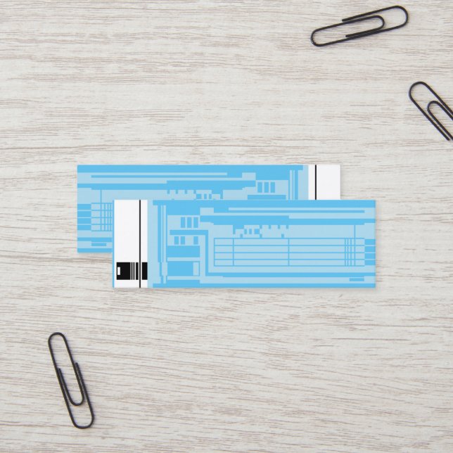 Isolinear Chip, 3.0" x 1.0" Business Card (Front/Back In Situ)