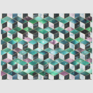 Isometric Galaxy Series Design 3 Tissue Paper