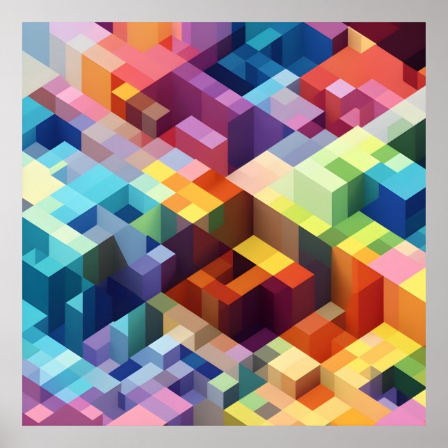 Isometric Geometrics 3 Poster (Front)