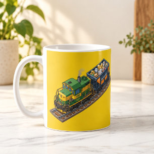 Isometric Ore Express Train Tycoon Mug