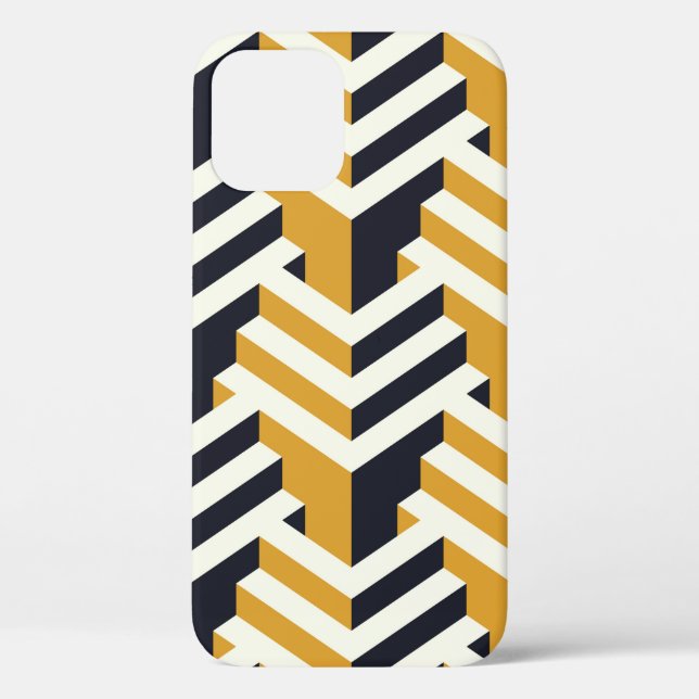 Isometric Seamless Patternart,deco,pattern,seamles Case-Mate iPhone Case (Back)