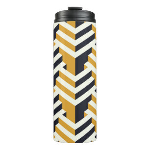 Isometric Seamless Patternart,deco,pattern,seamles Thermal Tumbler
