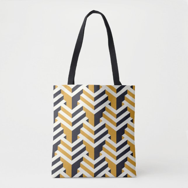 Isometric Seamless Patternart,deco,pattern,seamles Tote Bag (Front)